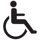 پیش‌نمایش فایل wheelchair-58 از پک آیکون های نقشه