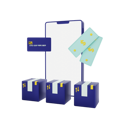 پیش‌نمایش فایل m-commerce-4881386 از پک بسته تجارت الکترونیک