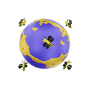 پیش‌نمایش فایل bees-flying-4990470 از پک روز زمین