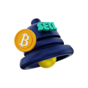 پیش‌نمایش فایل bitcoin-sell-notification-5013955 از پک سکه رمزارز بیت‌کوین
