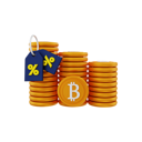 پیش‌نمایش فایل bitcoin-with-discount-5013942 از پک سکه رمزارز بیت‌کوین