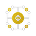 پیش‌نمایش فایل binance-network-5052293 از پک سکه ارز دیجیتال بایننس