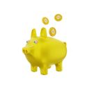 پیش‌نمایش فایل binance-piggy-bank-5052276 از پک سکه ارز دیجیتال بایننس