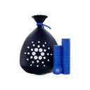 پیش‌نمایش فایل cardano-coin-sack-5054917 از پک سکه رمزارز کاردانو