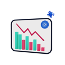 پیش‌نمایش فایل cardano-loss-chart-5054934 از پک سکه رمزارز کاردانو