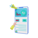 پیش‌نمایش فایل buying-rupiah-on-mobile-5128558 از پک امور مالی روپیه