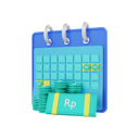 پیش‌نمایش فایل rupiah-financial-calendar-5128552 از پک امور مالی روپیه