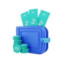 پیش‌نمایش فایل rupiah-money-wallet-5128410 از پک امور مالی روپیه