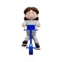 پیش‌نمایش فایل woman-workout-riding-a-stationary-bike-6587452 از پک تمرین زنان