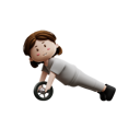 پیش‌نمایش فایل woman-workout-with-abs-roller-6587874 از پک تمرین زنان