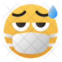 پیش‌نمایش فایل emoji-medical-mask-sweat-4640006 از پک رموجی نرم
