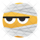 پیش‌نمایش فایل emoji-mummy-head-frown-4640007 از پک رموجی نرم