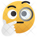 پیش‌نمایش فایل emoji-smart-thinking-4640024 از پک رموجی نرم