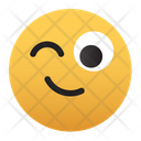 پیش‌نمایش فایل emoji-wink-happy-4640042 از پک رموجی نرم