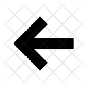 پیش‌نمایش فایل arrow-direction-left-ui از پک ملزومات رابط کاربری