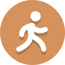 پیش‌نمایش فایل running-71 از پک آیکون های تخت زیبا
