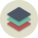 پیش‌نمایش فایل stack-14 از پک آیکون های تخت زیبا