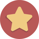 پیش‌نمایش فایل star-673 از پک آیکون های تخت زیبا