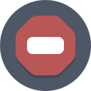 پیش‌نمایش فایل stop-197 از پک آیکون های تخت زیبا