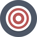 پیش‌نمایش فایل target-642 از پک آیکون های تخت زیبا