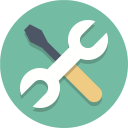 پیش‌نمایش فایل tools-193 از پک آیکون های تخت زیبا