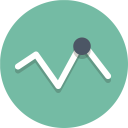 پیش‌نمایش فایل trends از پک آیکون های تخت زیبا