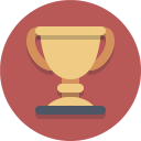 پیش‌نمایش فایل trophy-494 از پک آیکون های تخت زیبا