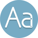پیش‌نمایش فایل typography-5 از پک آیکون های تخت زیبا
