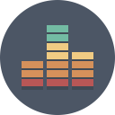 پیش‌نمایش فایل volume-beat از پک آیکون های تخت زیبا