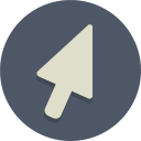 پیش‌نمایش فایل cursor-96 از پک آیکون های تخت زیبا