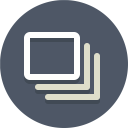 پیش‌نمایش فایل frames-4 از پک آیکون های تخت زیبا