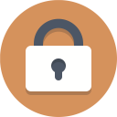 پیش‌نمایش فایل locked-187 از پک آیکون های تخت زیبا