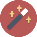 پیش‌نمایش فایل magicwand از پک آیکون های تخت زیبا