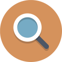 پیش‌نمایش فایل search-1370 از پک آیکون های تخت زیبا
