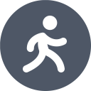 پیش‌نمایش فایل running-72 از پک آیکون های تک رنگ زیبا