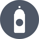 پیش‌نمایش فایل spray-59 از پک آیکون های تک رنگ زیبا