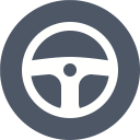 پیش‌نمایش فایل steering-wheel-1 از پک آیکون های تک رنگ زیبا
