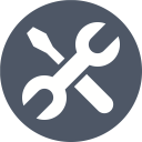 پیش‌نمایش فایل tools-194 از پک آیکون های تک رنگ زیبا