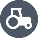 پیش‌نمایش فایل tractor-186 از پک آیکون های تک رنگ زیبا