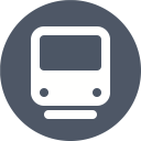 پیش‌نمایش فایل train-204 از پک آیکون های تک رنگ زیبا