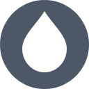 پیش‌نمایش فایل water-drop-1 از پک آیکون های تک رنگ زیبا