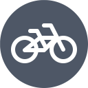 پیش‌نمایش فایل bike-137 از پک آیکون های تک رنگ زیبا