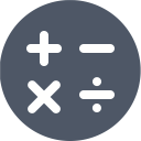 پیش‌نمایش فایل calculation-35 از پک آیکون های تک رنگ زیبا