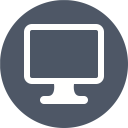 پیش‌نمایش فایل computer-1318 از پک آیکون های تک رنگ زیبا