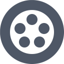 پیش‌نمایش فایل reel-14 از پک آیکون های تک رنگ زیبا