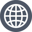 پیش‌نمایش فایل global-297 از پک آیکون های تک رنگ زیبا