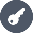 پیش‌نمایش فایل key-672 از پک آیکون های تک رنگ زیبا