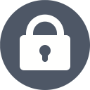 پیش‌نمایش فایل locked-188 از پک آیکون های تک رنگ زیبا