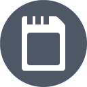 پیش‌نمایش فایل memory-card-1 از پک آیکون های تک رنگ زیبا