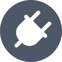 پیش‌نمایش فایل plugin-8 از پک آیکون های تک رنگ زیبا